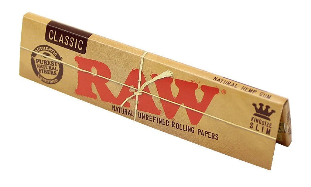 Photograph of product: RAW Classic King Size Slim Rolling Papers