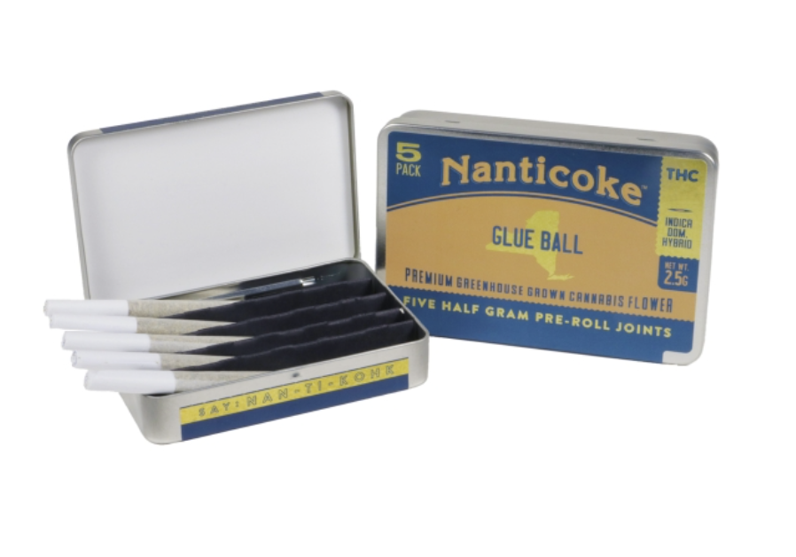Photograph of product: Nanticoke Glueball Prerolls 5pk