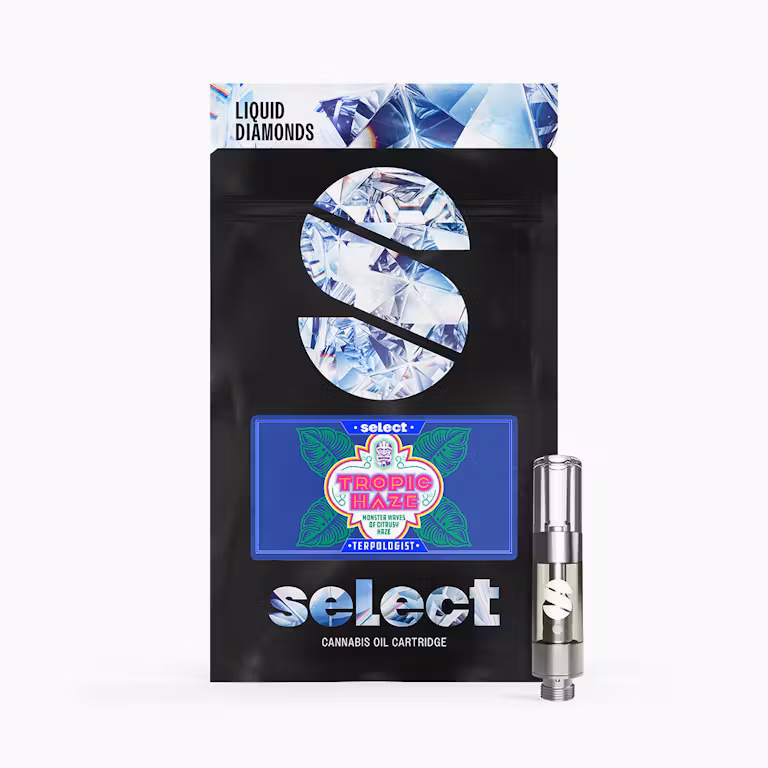 Photograph of product: Select - Tropic Haze - 0.5g Liquid Diamonds Cart