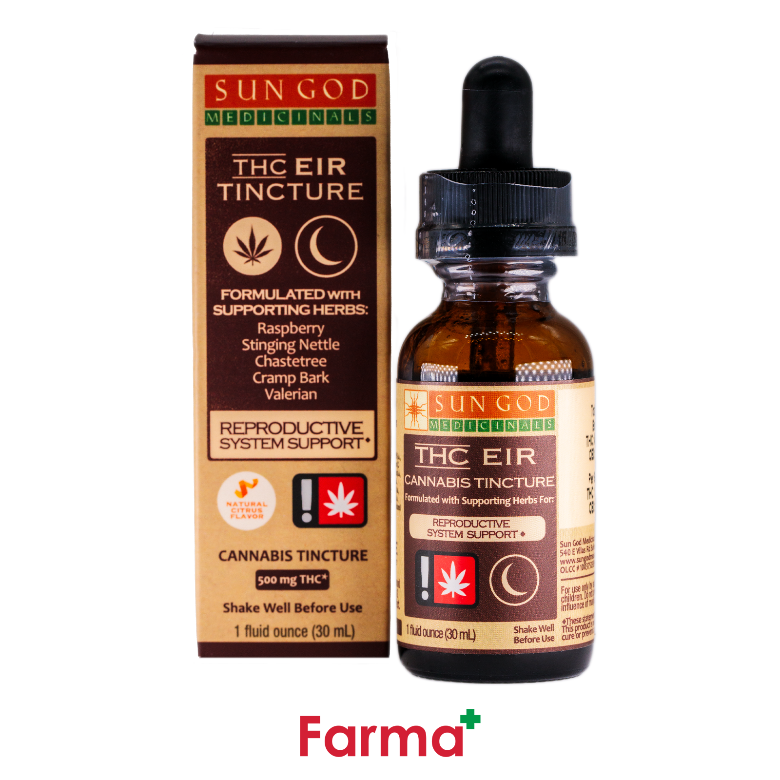 Photograph of product: Sun God Medicinals Eir Moon Tincture 1oz