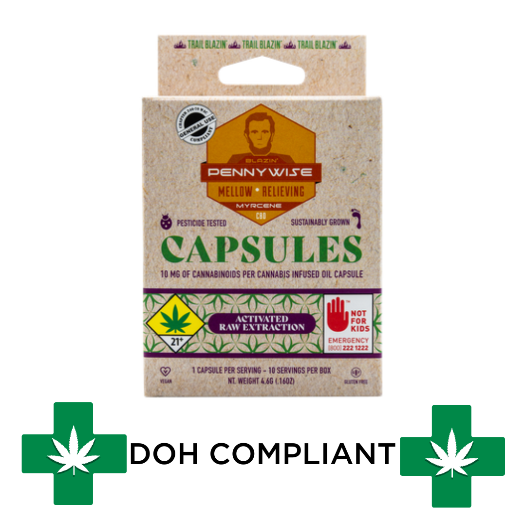 Photograph of Product: DOH | Pennywise CBD Capsules | 10pk