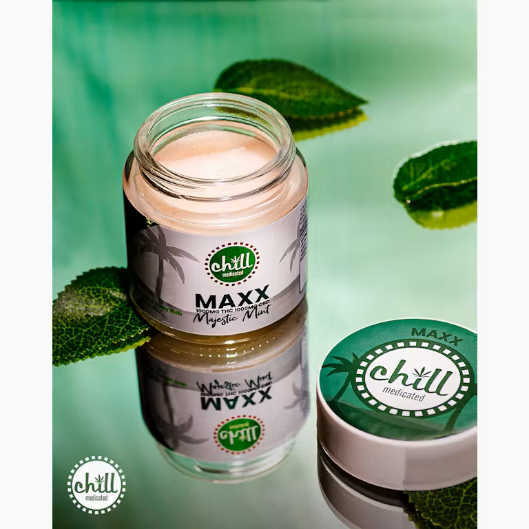 Photograph of product: Chill Topicals | Majestic Mint MAXX TH-oui 1000 CBD