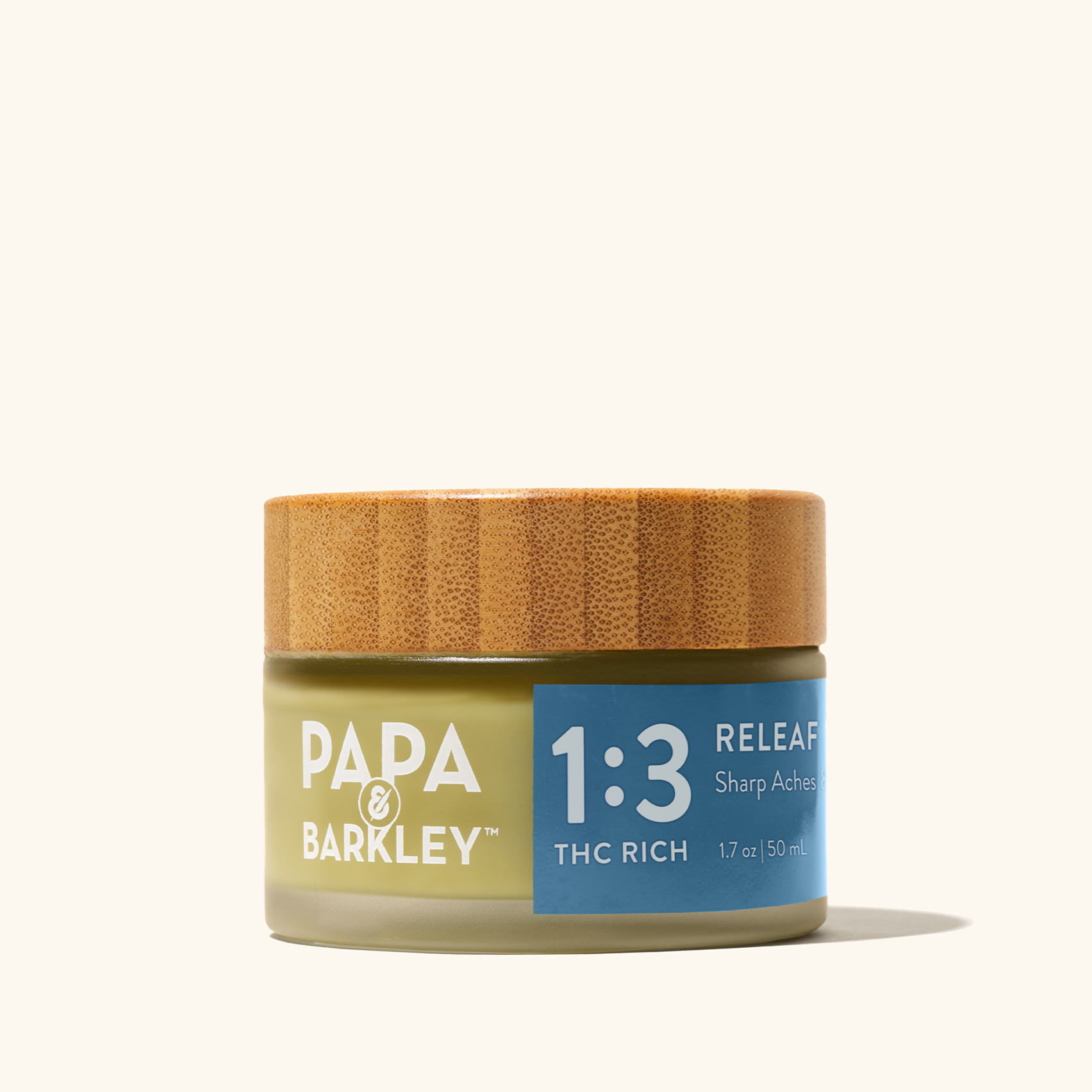 Photograph of product: PAPA & BARKLEY - P&B: 15ML BALM: 1:3 CBD/TH-oui: RELEAF