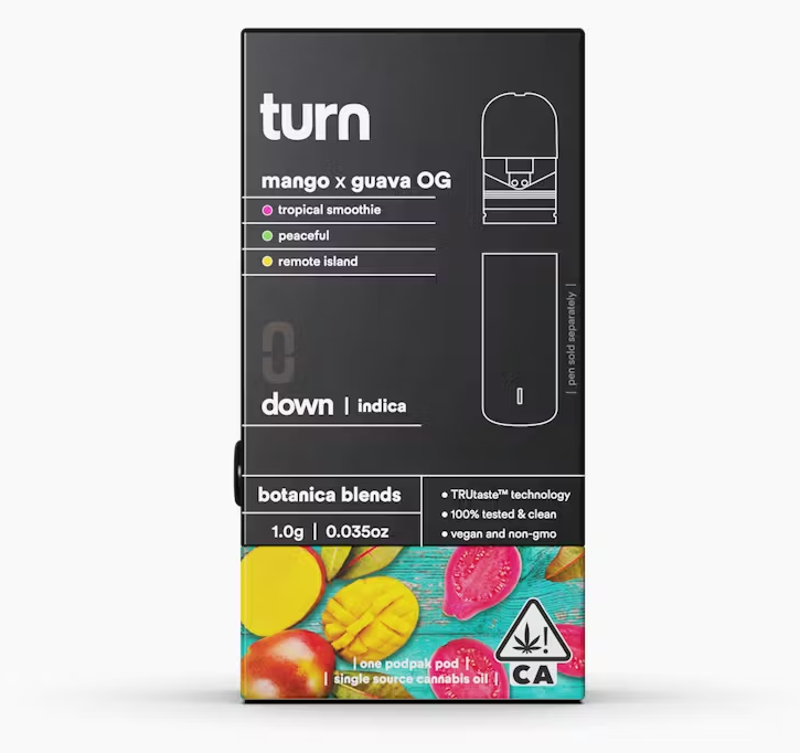Photograph of product: Turn Down Mango x Guava Oui'd Pod 1g