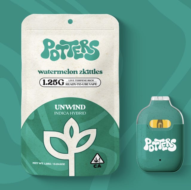 Photograph of product: Watermelon Zkittlez Ready to Use Disposable 1.25g - Sales Floor