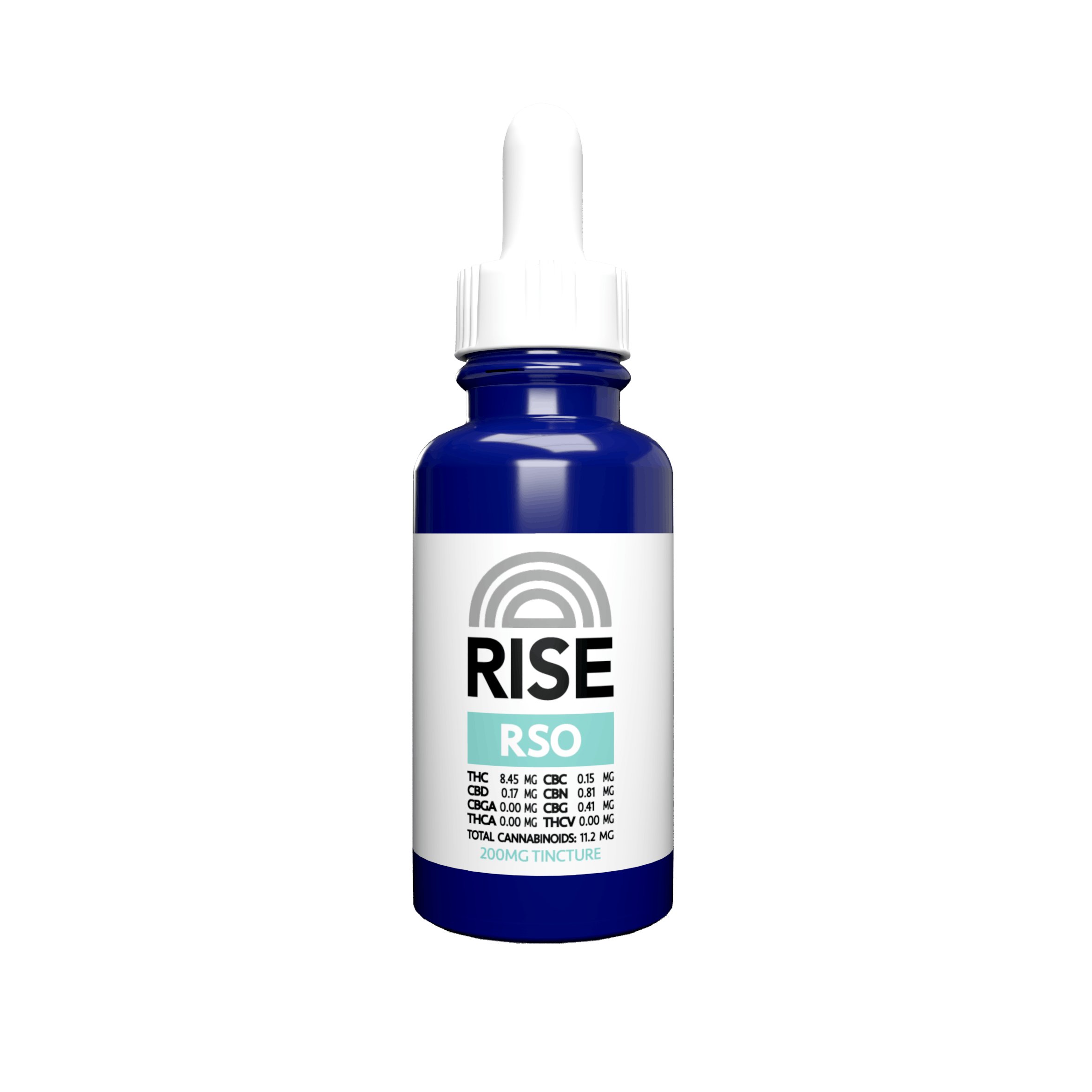 Photograph of product: RISE | RSO + Grape Diesel Tincture | 200mg