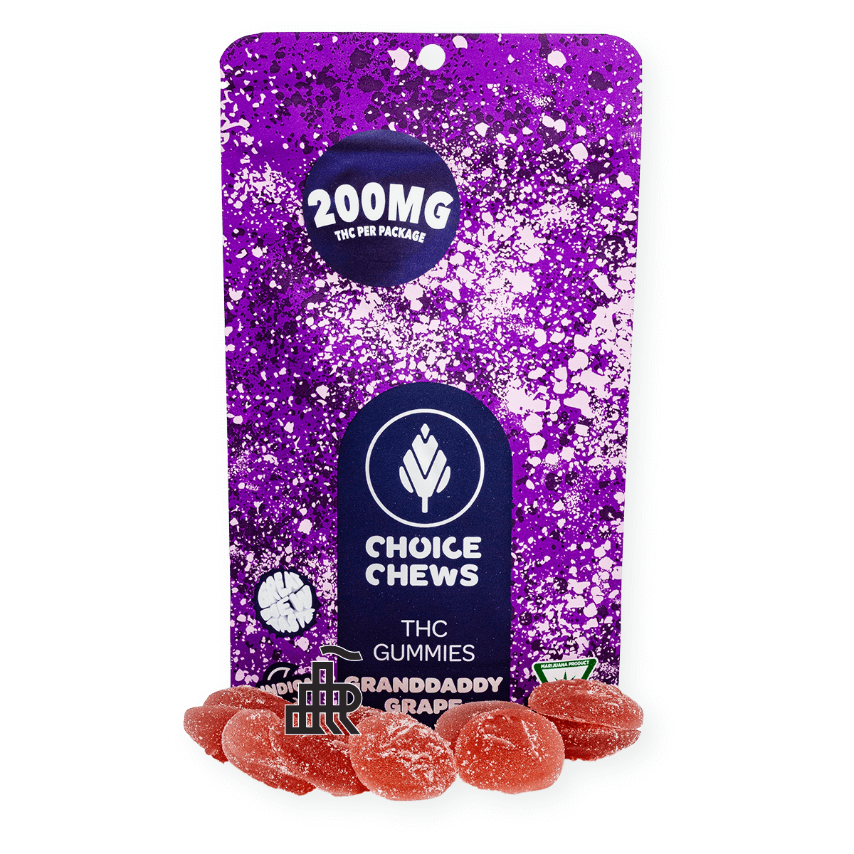 Photograph of product: Grandaddy Grape | 10pc