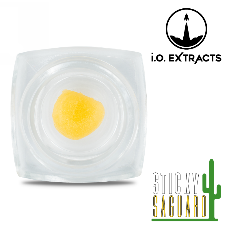 Photograph of product: IO Extracts Live au chocolat Rosin GMO (I/H) 1g