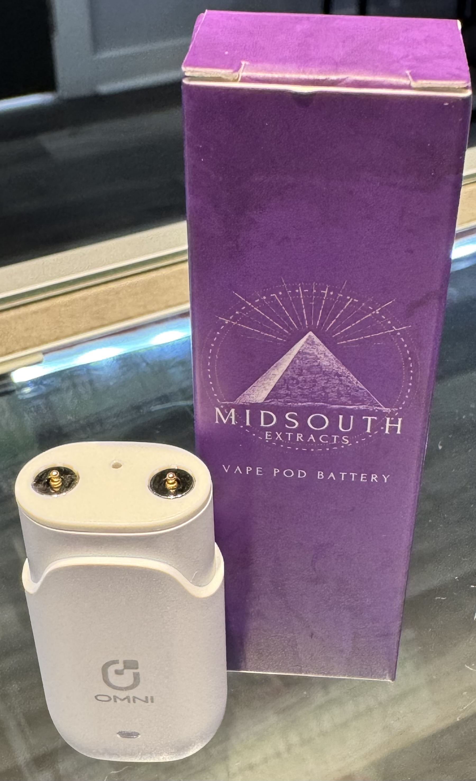 Photograph of product: Midsouth Vape Pod Battery