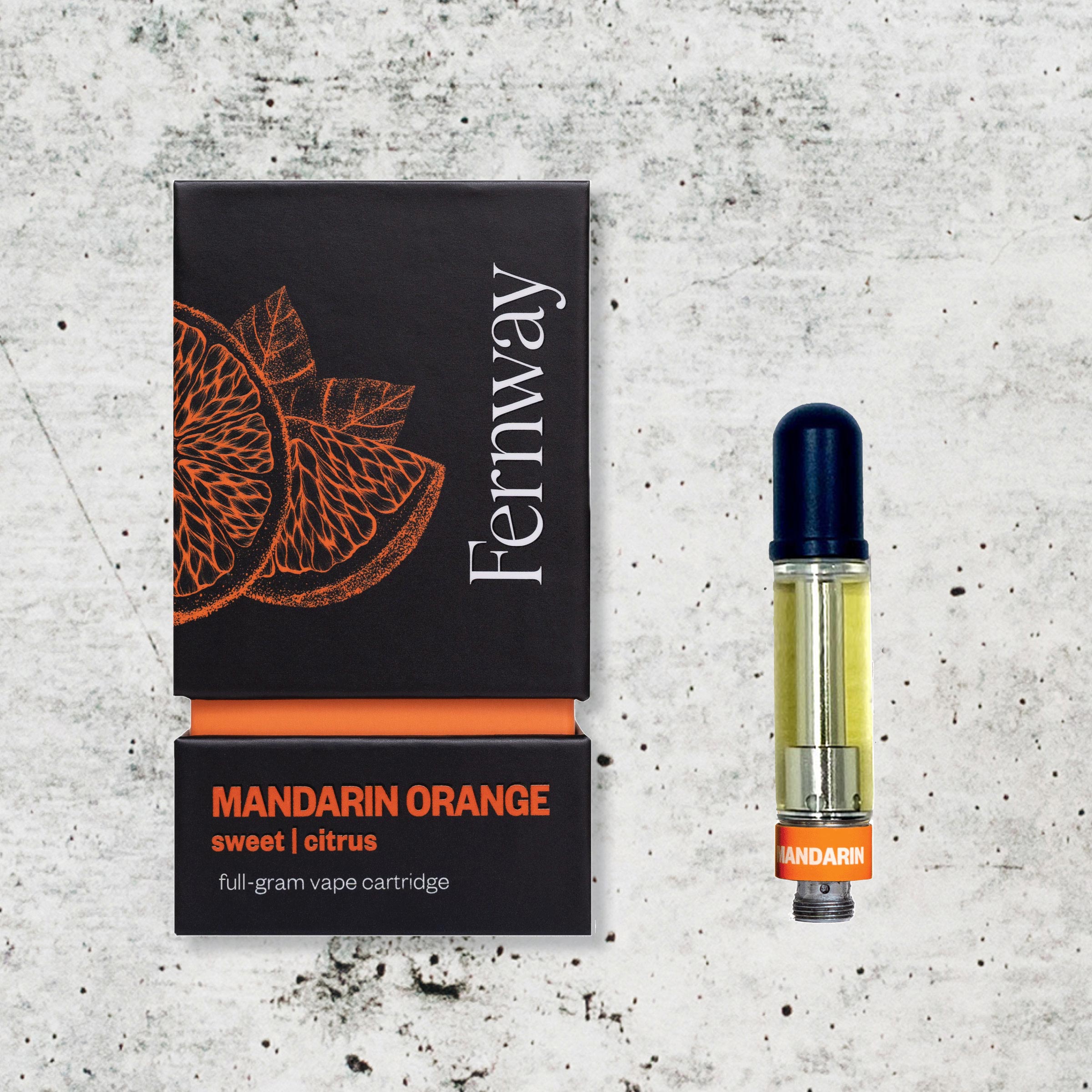 Photograph of product: Mandarin Orange | Flavor Line Cart | 1g