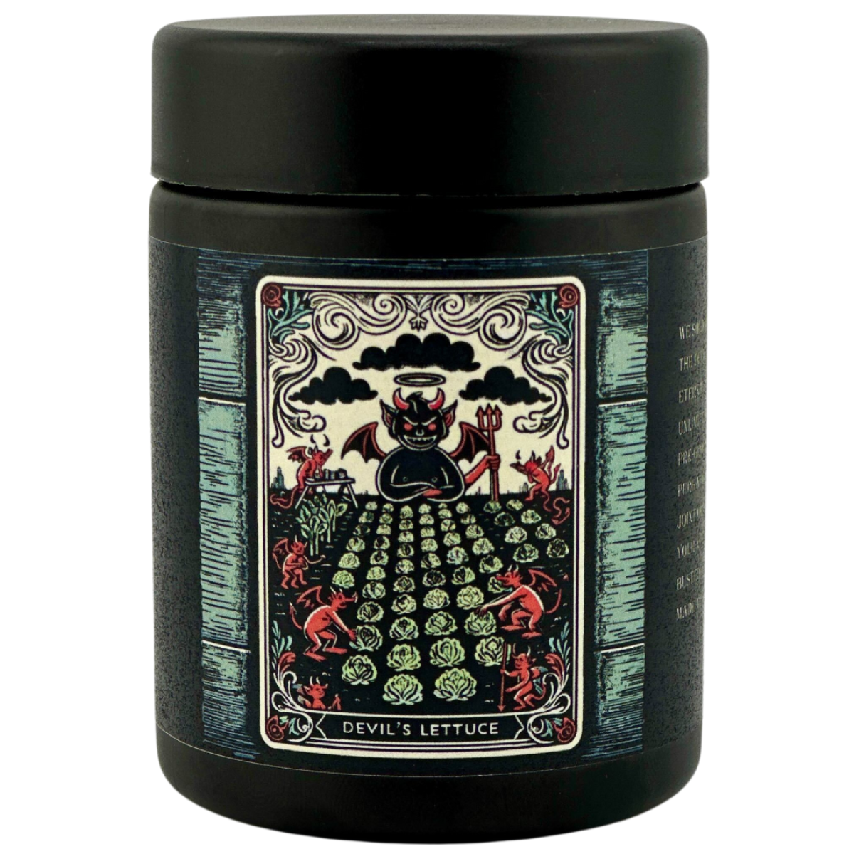 Photograph of product: Devil's Lettuce - Pre-Ground 14g - Black Magic