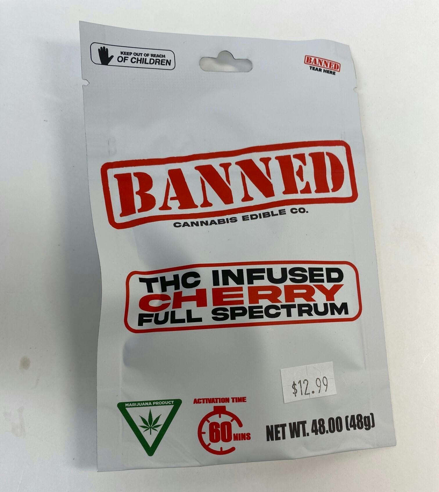 Photograph of product: Banned | Cherry | 200 mg