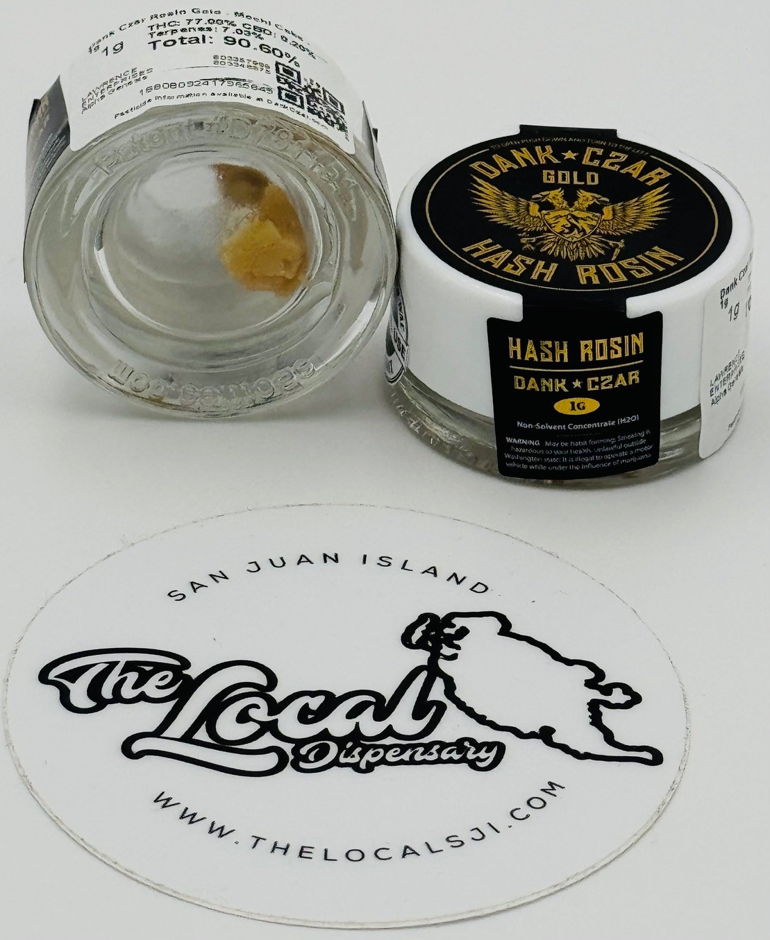 Photograph of product: Mochi Cake Rosin Gold
