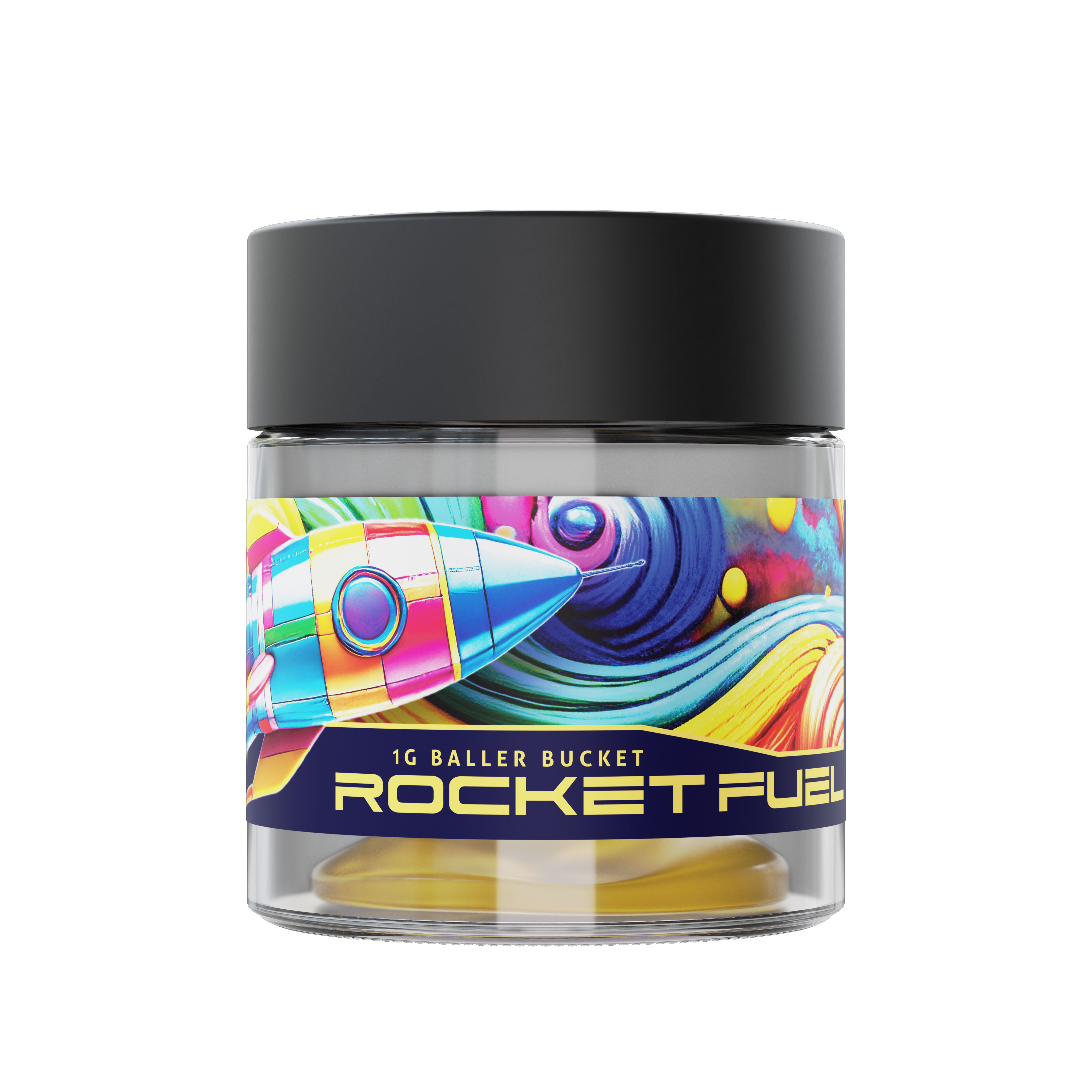 Photograph of product: Rocket Fuel | Banana Daddy | 1G Live Resin