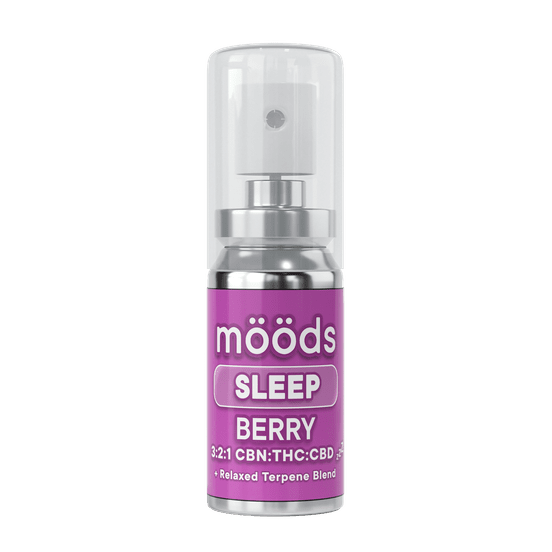 Photograph of product: Moods - Sleep | 500 mg | Spray - 