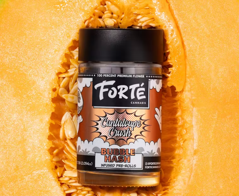 Photograph of Product: Forte - Bubble Hash Pre-roll 0.5g - 5pk - Cantaloupe Crush