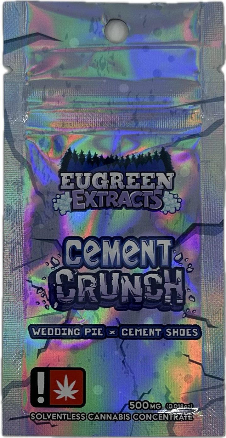 Photograph of product: Cement Crunch Live Rosin Cartridge