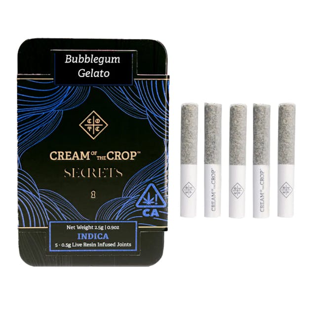 Photograph of product: Cream Of The Crop Secrets | .5gx5pk- Oui'd - Bubblegum Gelato - 