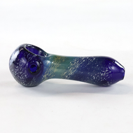 Photograph of product: 4" Galaxy Glass Spoon Pipe in Assorted Colors
