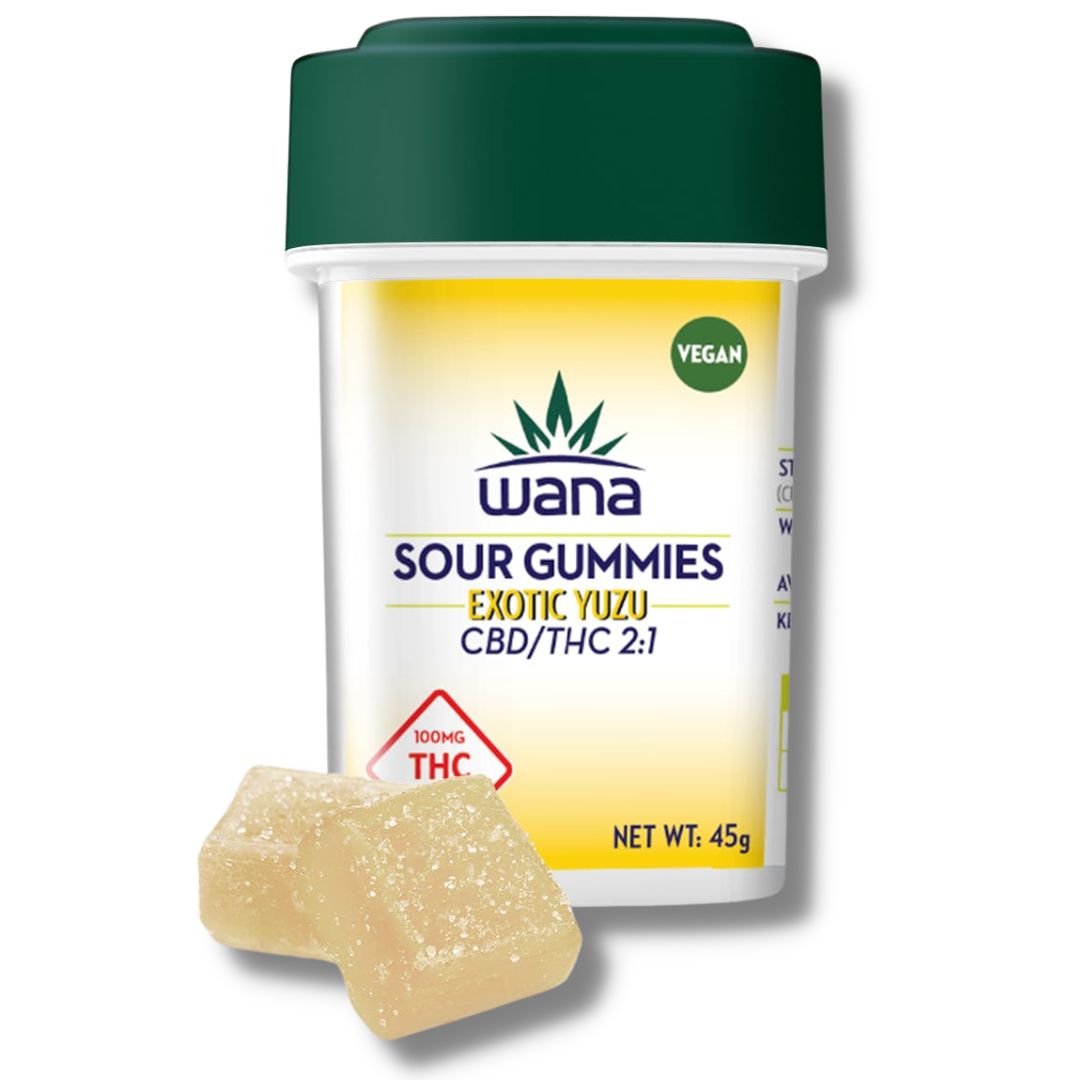 Photograph of product: Sour Exotic Yuzu CBD 2: ummies
