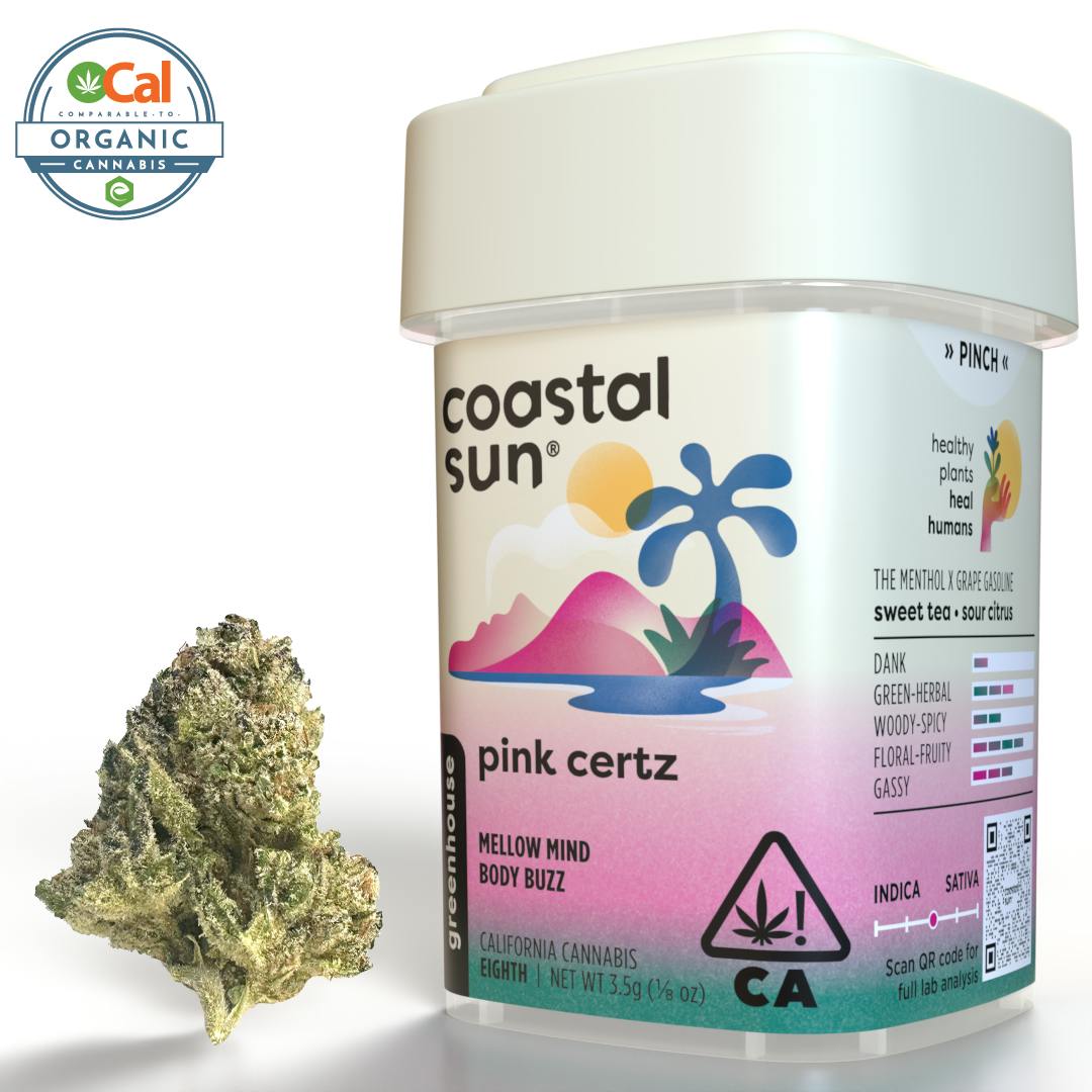 Photograph of product: Pink Certz Coastal Sun - 3.5g