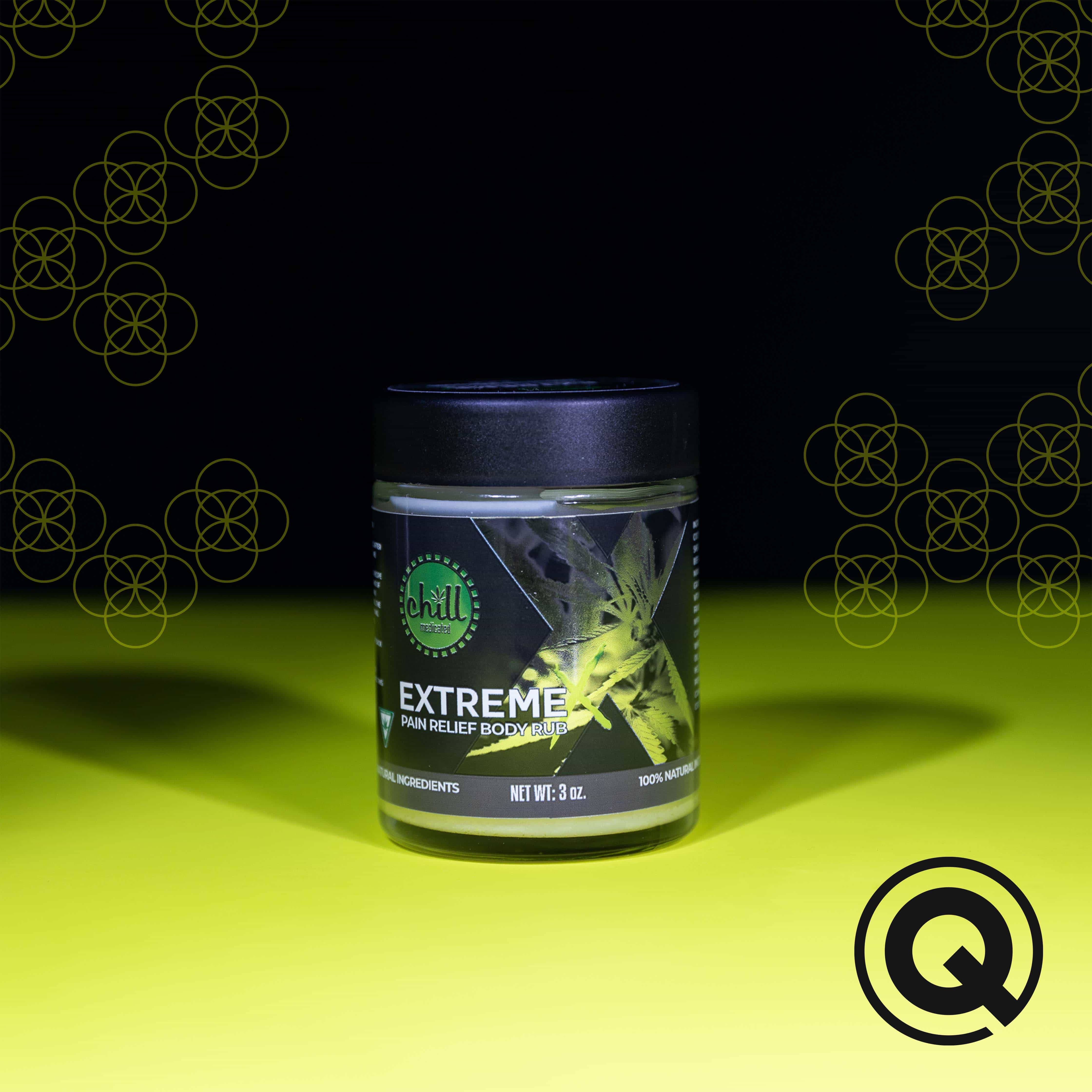 Photograph of product: Chill Medicated | Lotion | Extreme X TH-oui/CBD 1:1 (2000mg TH-oui : 2000mg CBD)