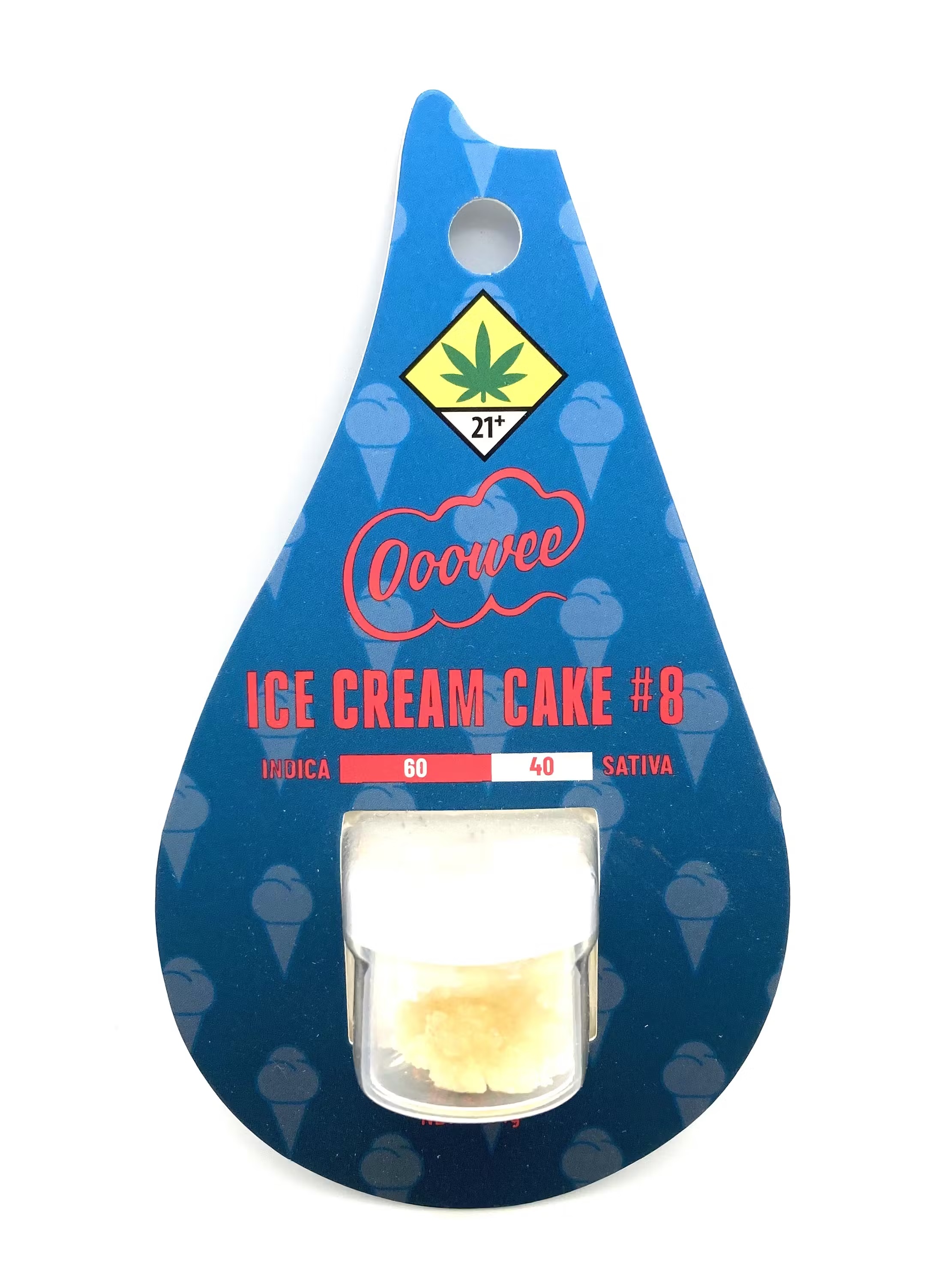 Photograph of product: Ice Cream Cake #8 Sugar Wax | 1g