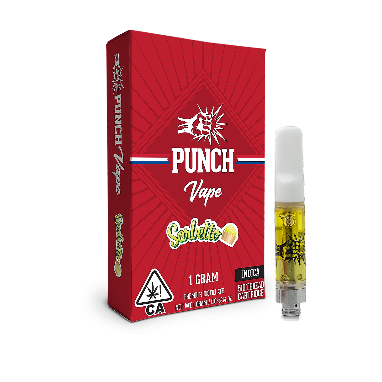 Photograph of product: Distillate Cart - Sorbetto