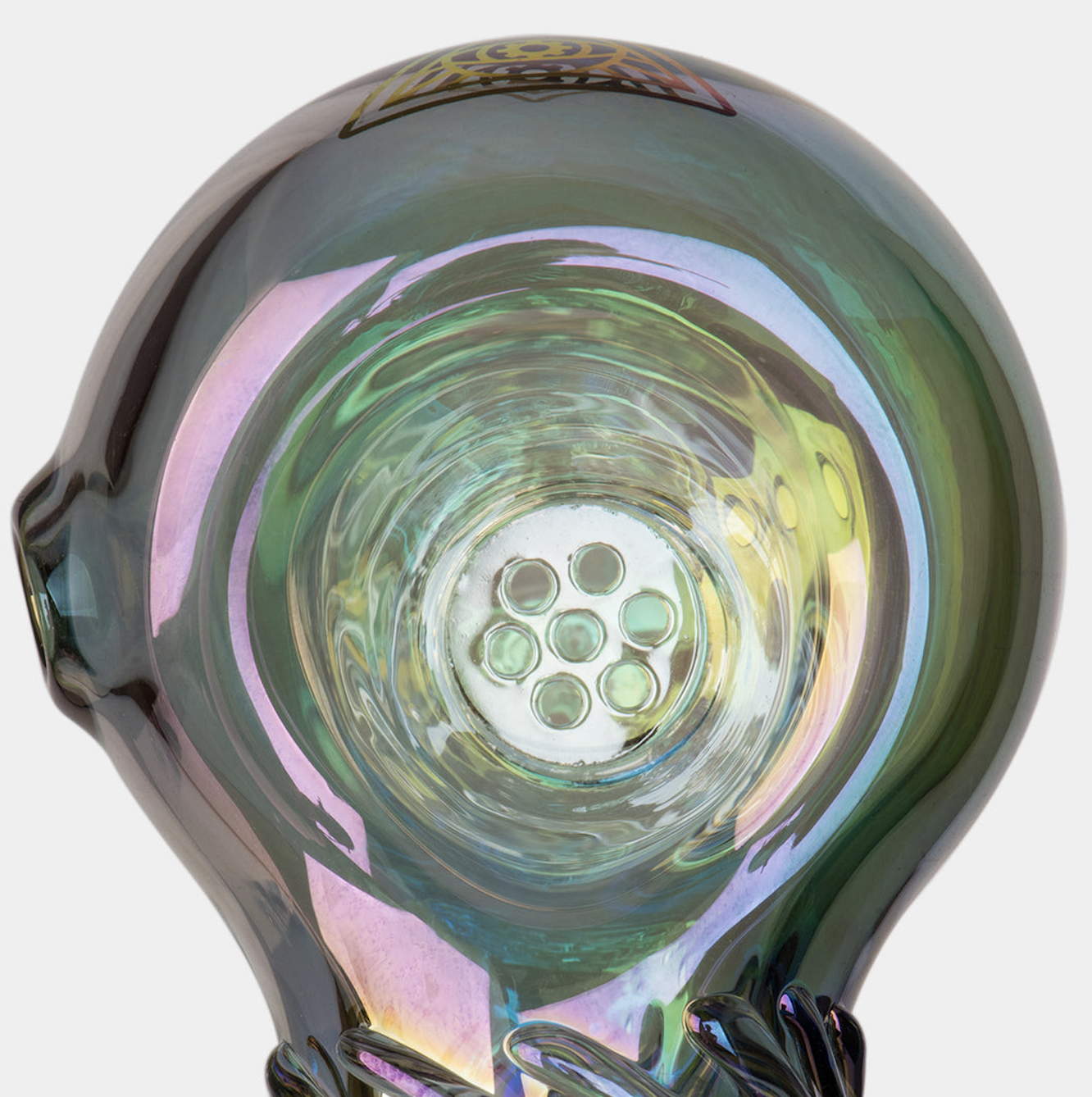 Photograph of product: Metallic Terminator Finish Big Twister Hand Pipe 4.5"