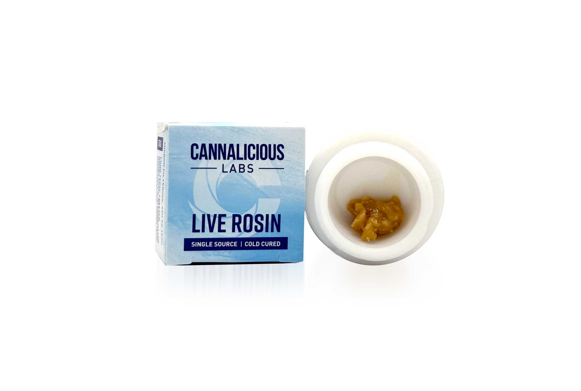 Photograph of product: Cannalicious Labs | Live Rosin - 1g - Sour Tangie (Oui'd)