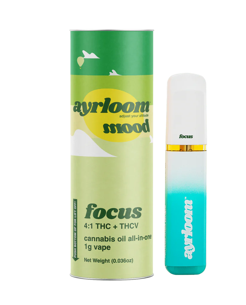 Photograph of product: All-in-One Mood Vape - Focus [4:1 TH-oui:TH-ouiV]