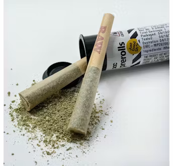 Photograph of product: Blackberry Diamond Infused 2pk Pre-Rolls | 1g