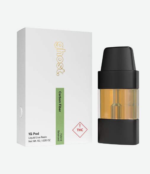 Photograph of product: Carbon Fiber | Live Resin Pod
