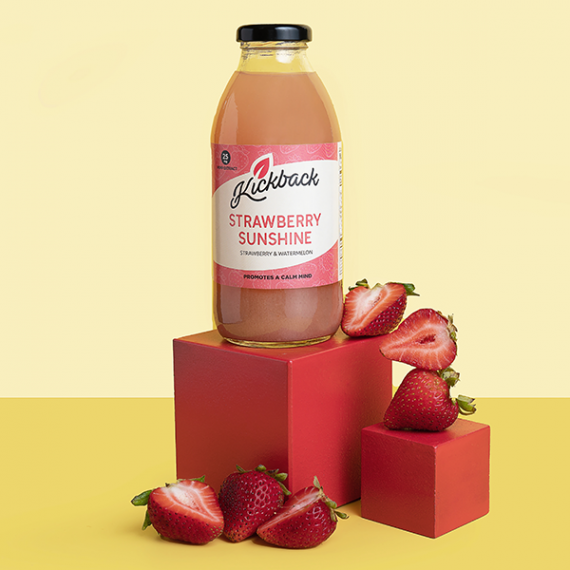 Photograph of product: Kickback Strawberry Sunshine Bottle