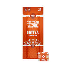 Photograph of product: Cheeba Chews - 100mg Oui'd Taffy - Chocolate
