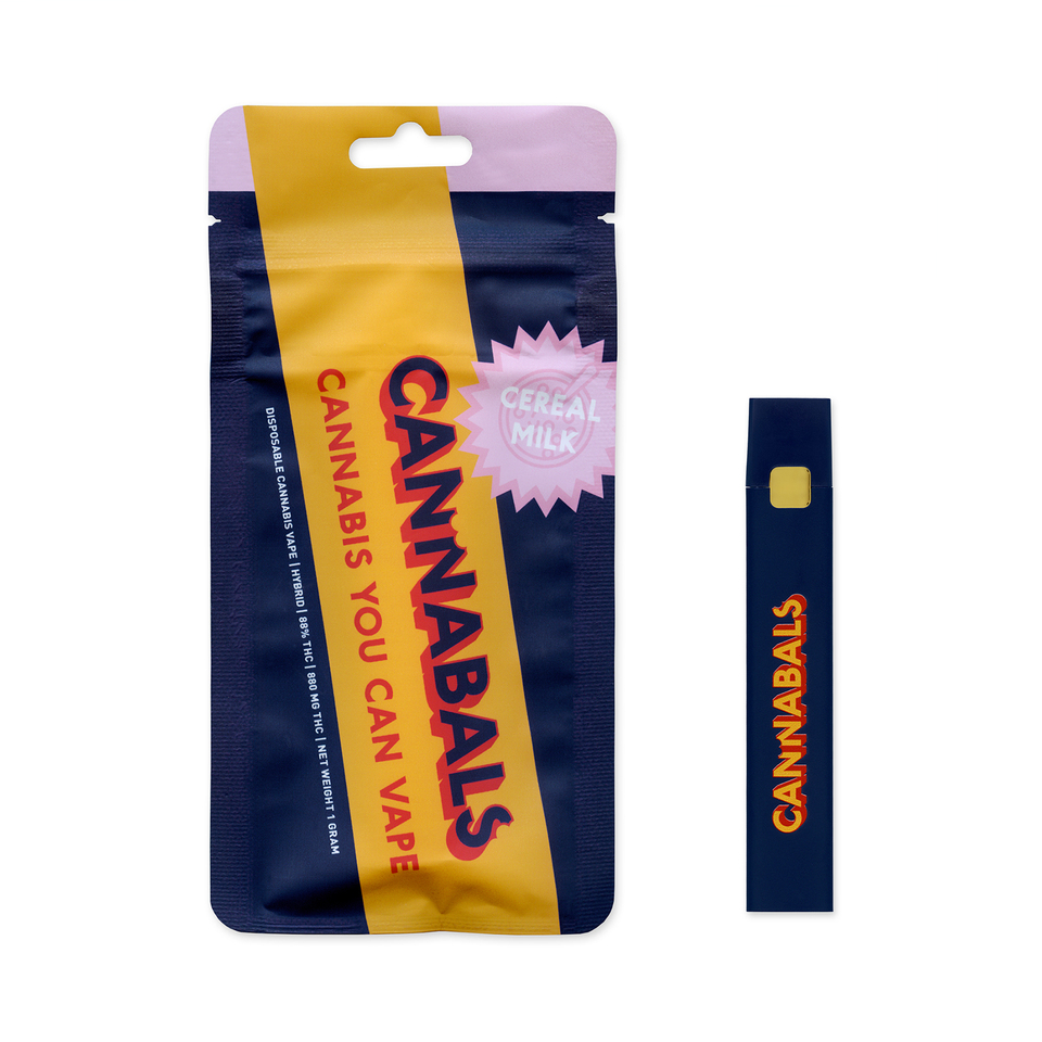 Photograph of Product: Cannabals - Cereal Milk - AIO Vape - 1g