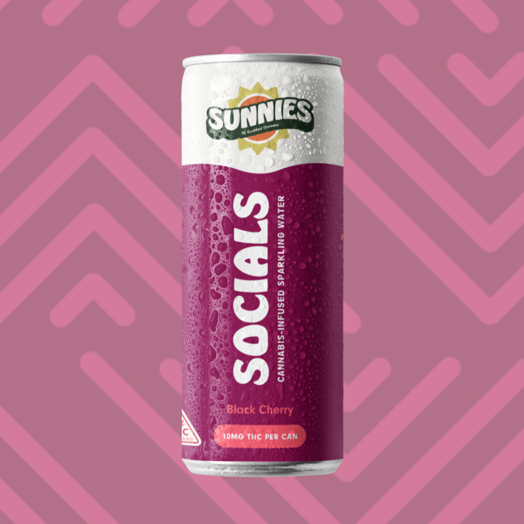 Photograph of product: Black Cherry Sparkling Water - 10mg