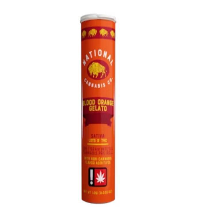 Photograph of product: National Blood Orange Gelato Infused