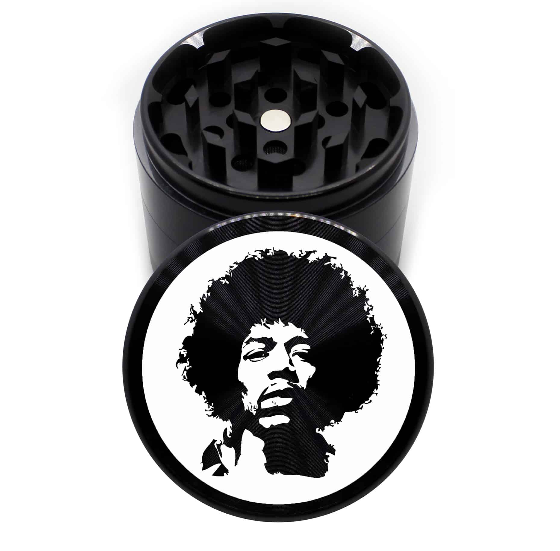 Photograph of product: 4-Piece 'Jimi Hendrix' Grinder, 63mm