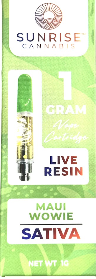 Photograph of product: Maui Wowie - Live Resin - Standard 510 Thread