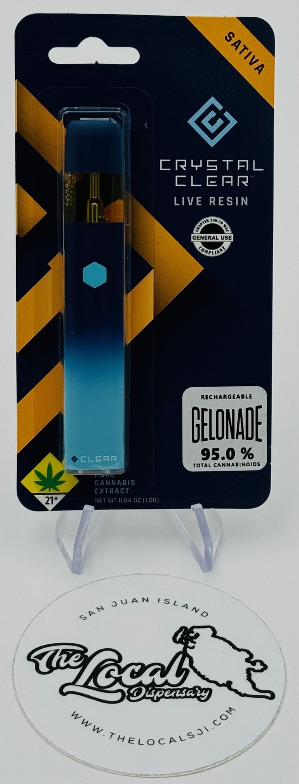 Photograph of product: Gelonade Live Resin Disposable Cartridge
