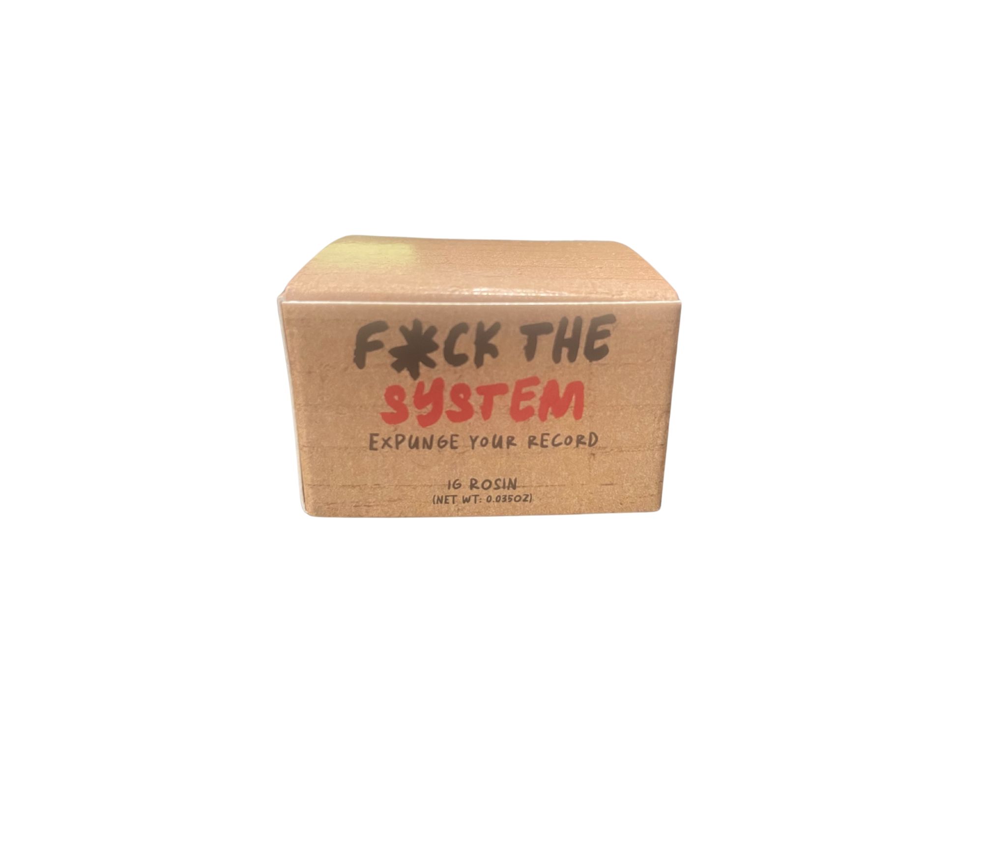 Photograph of product: F$CK THE SYSTEM - Live Rosin - Zaganaki