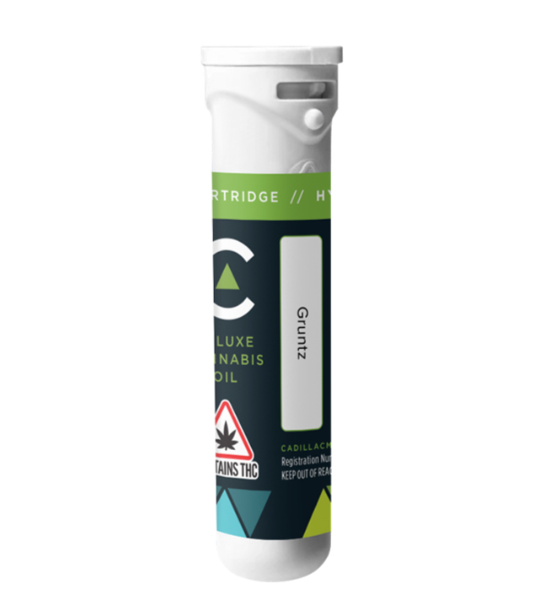 Photograph of product: Gruntz (Cadillac) Distillate Cart 1mL
