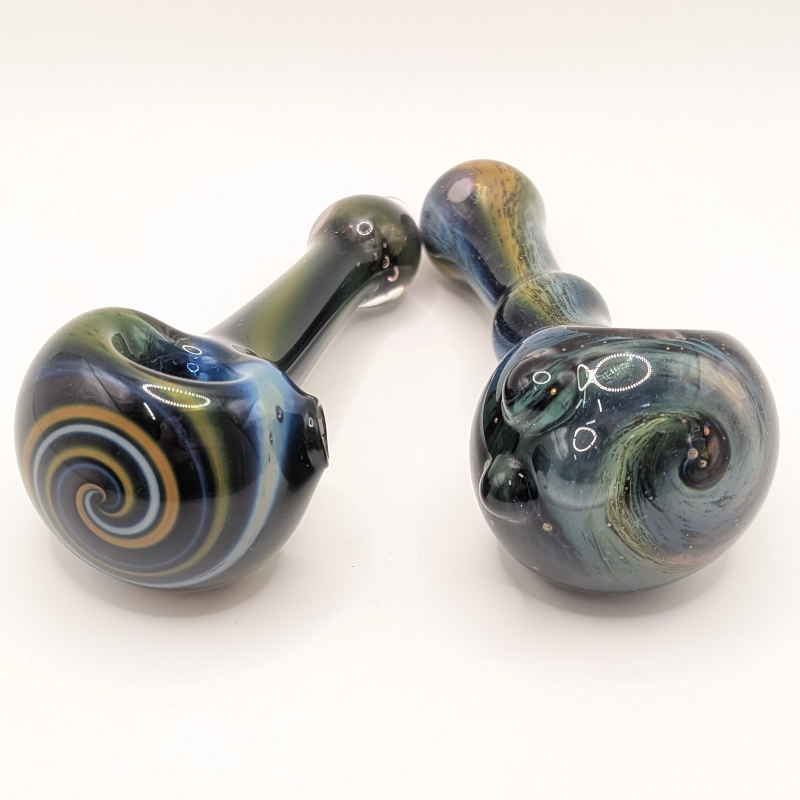 Photograph of product: VTBoro Glass Spoon Metallic