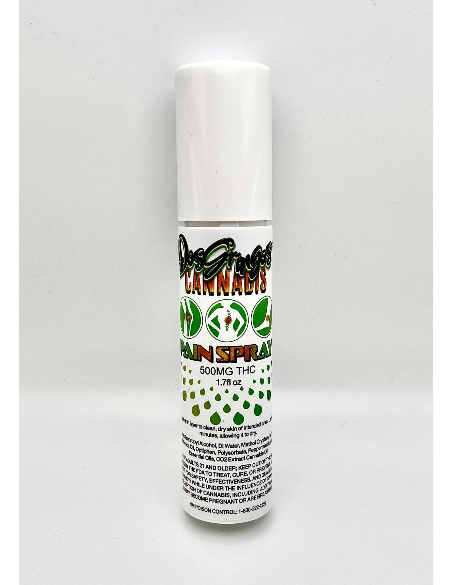 Photograph of product: Dos Gringos | Pain Spray | 100mg