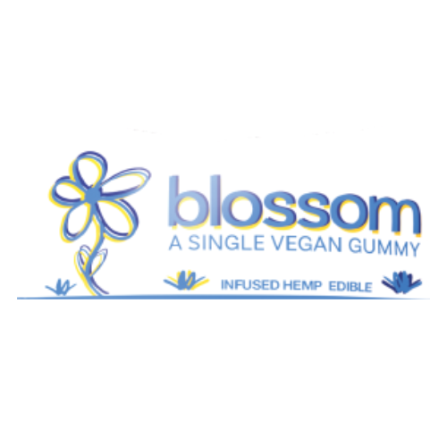 Photograph of product: Blossom - 100mg CBD Blueberry Lemonade Gummy
