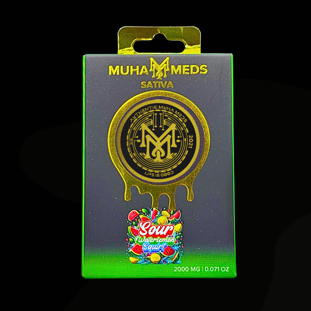 Photograph of product: Muha Meds 2g Cartridge | Sour Watermelon Squirt - Oui'd
