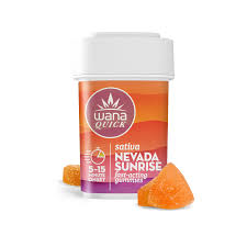 Photograph of product: 10mg Wana Gummy 10pk - Nevada Sunrise