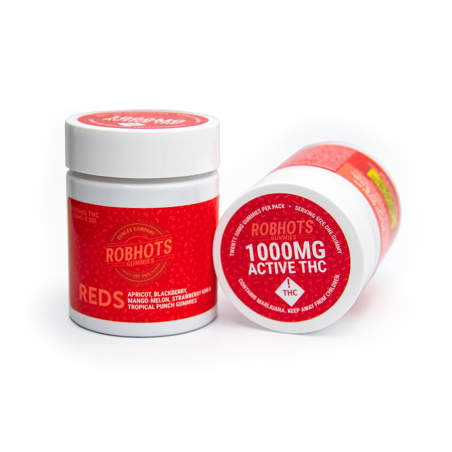 Photograph of product: Robhots: Reds Gummies | 1000mg