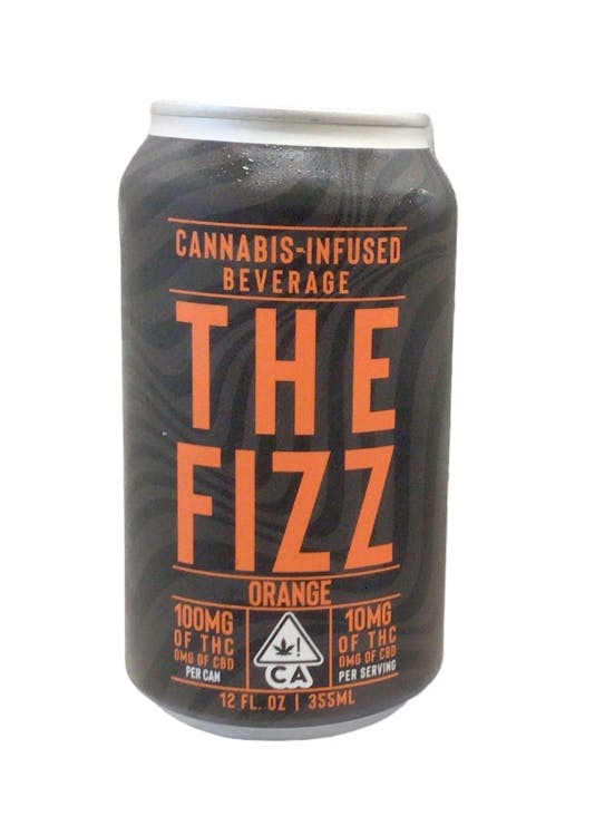 Photograph of product: The Fizz - Orange Soda 100mg
